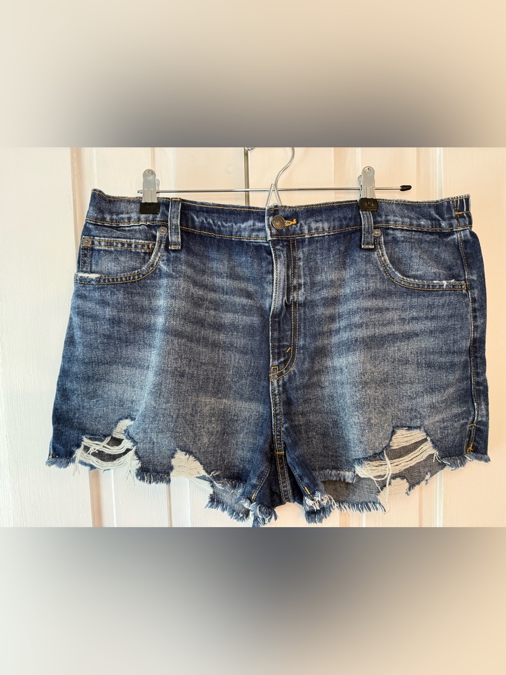 Aerie Distressed Denim Shorts - NWT - XL